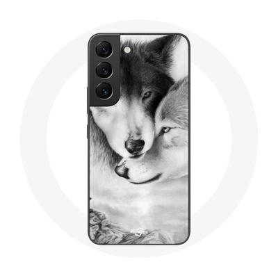 Чехол для Samsung Galaxy S22 Wolf Duo животные
