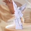 Смоляная фигурка ангела статуэтка херувима скульптура украшение коллекционная декоративное произведение искусства поделки для стола