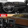 Автомобиль Для Suzuki Jimny JB64 JB74      Накладка на приборную панель Защита от света Коврик Защита от солнца Анти-УФ Коврики Нескользящие коврики