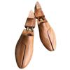 Glossysh Wooden Mahogany Shoe Tree for Size 41 Ventilation Men, (with Holes)