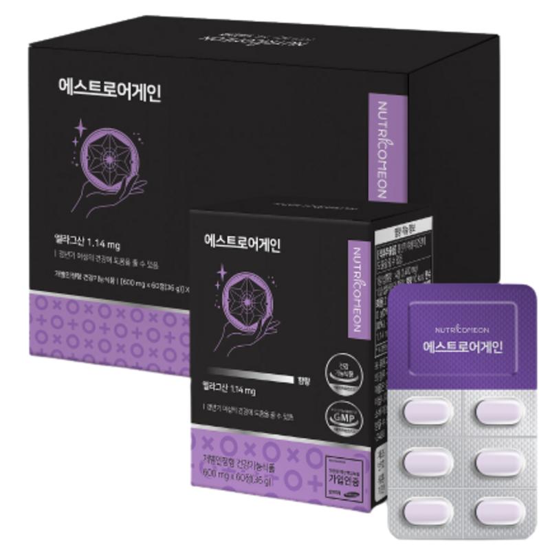Nutricommon Estroagain Menopausal Women's Health 600 мг, 60 таблеток, 2 шт.