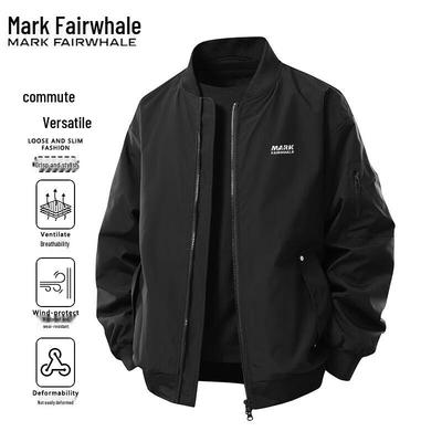 Мужская повседневная ветрозащитная куртка Mark Fairwhale со стойкой