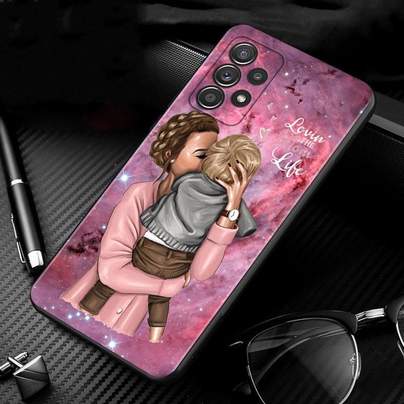 Чехол для Samsung Galaxy A72 A71 A52 A51 A42 A41 A32 A31 A22 A21s A12 A11 A02 A02s A01, чехол-капа для девочек, супер мам, женщин