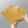 Stainless Steel A4/A5 File Folder Gold/Silver Writing Clipboard Menu Ticket Holder  Business