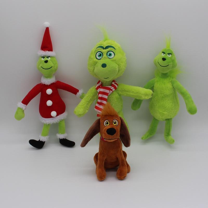 Grinch Christmas Green Geek Plush Toy Green Monster Doll Gift for
