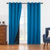 Solid Color Blackout Curtains High Precision Fabric Drapes For Living Room Bedroom Privacy And Light Blocking Elegant Window Treatments