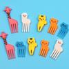 10Pcs Cartoon Animal Fruit Forks Cake Dessert Food Picks Lions Giraffe Elephants Animal Toothpicks Creative Food Presentation Tools for Kids