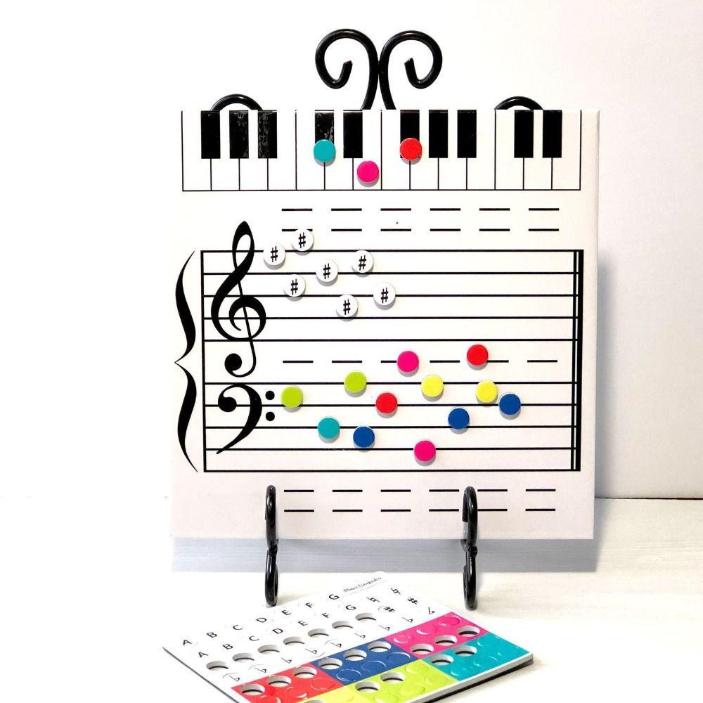 Dry Erase Music Note Board Magnetic Note Reading Board Music Teaching Board For Piano Teacher