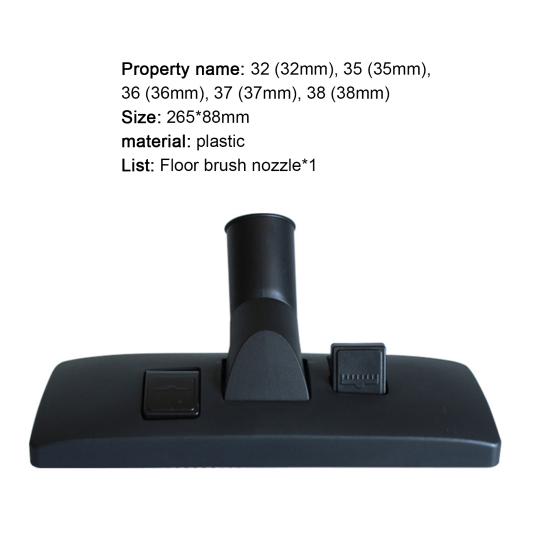 Износостойкая насадка для чистящей щетки. Отличная практичная широко применяемая запасная часть для бытового пылесоса.