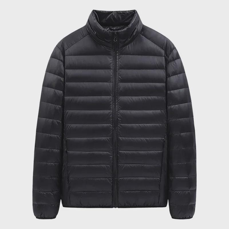 Зимняя мужская большая короткая легкая хлопковая куртка-пуховик 2023 года для работы и охраны труда