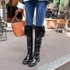 Hot Warm Snow Boots Women 2024 Winter Shoes Platform Over Knee High Rain Boot Ladies Casual Warm Fur Plush Long Shoes Waterproof