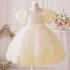 Fluffy Flower Sequin Baby Girl Party Dress Christmas Costume Toddler Tulle 1st Birthday Baptism Dress for Girls Bridesmaids Gown