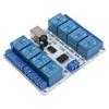 Для C 12В 8 каналов USB e Управление компьютером, USB-управление с платой PCB Высокая чувствительность