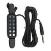 Acoustic Guitar Electric Transducer Soundhole Pickup Preamplifier Punching Free Accessories