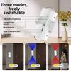 Colorful Gradient Motion Sensor Night Light Magnetic Mounting Rechargeable LED Wall Light Up Down Lighting Human Body Induction