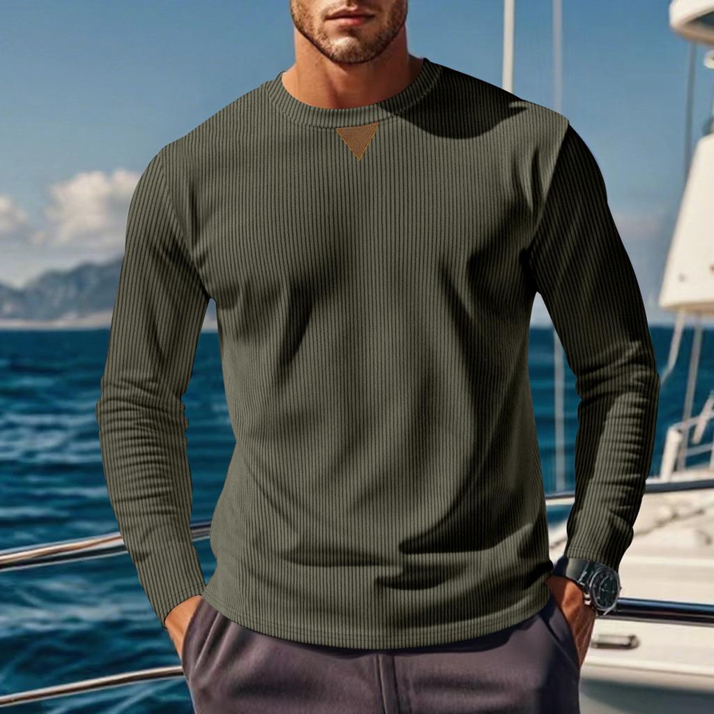 Men Casual Quilted Comfy Streetwear Pullover Lightweight Trendy