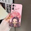Kamado Nezuko R-Demon Slayer Phone Case Black Phone Case For Xiaomi 11 12 Redmi Note 11 5G 8T 9A 9 10T Note8Pro Note9 12S Ultra