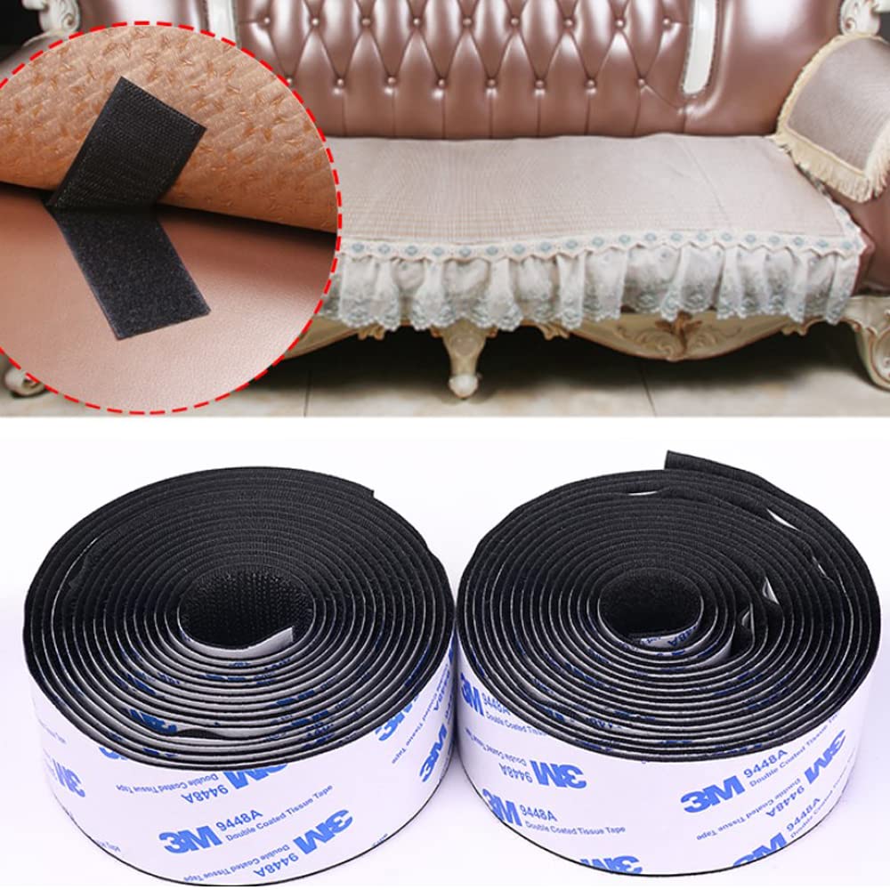 LIKENNY LIKENNY Velcro Прочная липучка Ширина 30 мм x Длина Набор молний Сильный клей Тепло Для экрана Для промышленного коммерческого использования Двусторонний