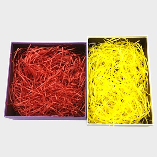 100 г Перерабатываемая гофрированная бумага Широко используется Цветной DIY Декоративный материал для наполнения коробок для ежедневного использования