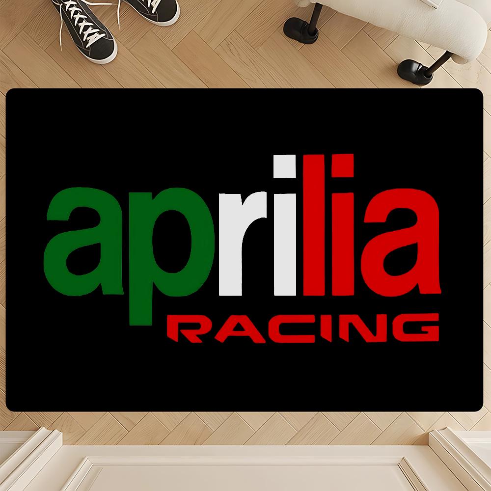 A-Aprilia Motorcycle Floor Mat Retro Multiple Choice Living Room Kitchen Rug Non-Slip Modern Home Decor