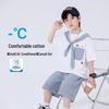 Летний хлопковый комплект из футболки и шорт для мальчика