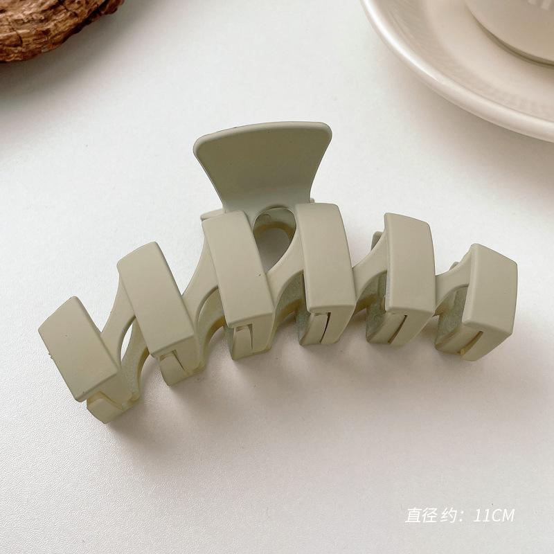 New Women Fashion Metal Geometric Hair Clips Claw Clip Large Acrylic Hair Clip Headband Hairpin Hair Crab Hair Accessories