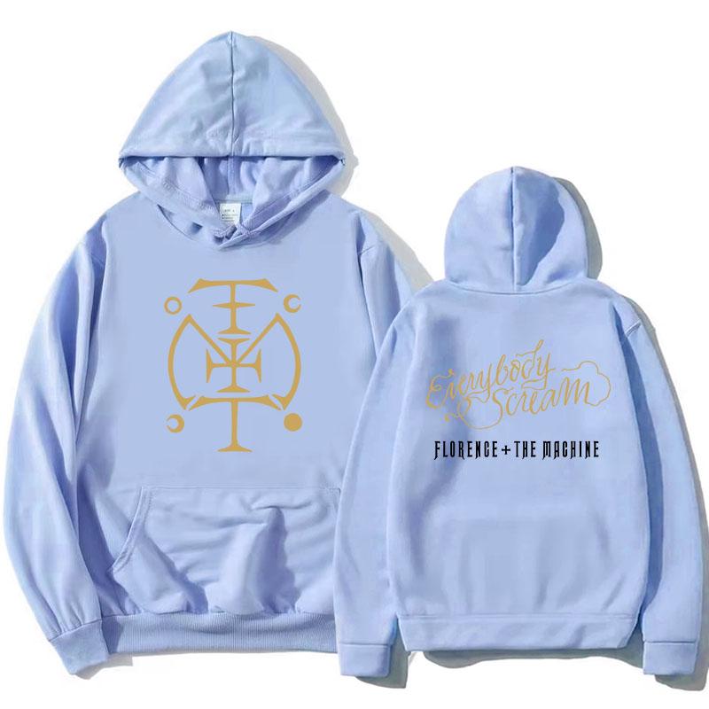 Толстовка Sigil с принтом FLORENCE +THE MACHINE, с длинным рукавом, повседневная, свободная, женская, худи, унисекс, уличная одежда для женщин