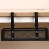 Rack Large Side Opening No Drill Hollow Cable Management Tray Desk Cable