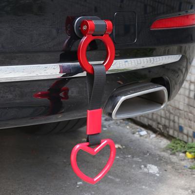 1 шт. кольцо Tsurikawa в форме сердца JDM, ручка поезда, автобуса, ремешок для укладки, подвесной ремешок для дрифта, автомобильные аксессуары, автомобильные аксессуары