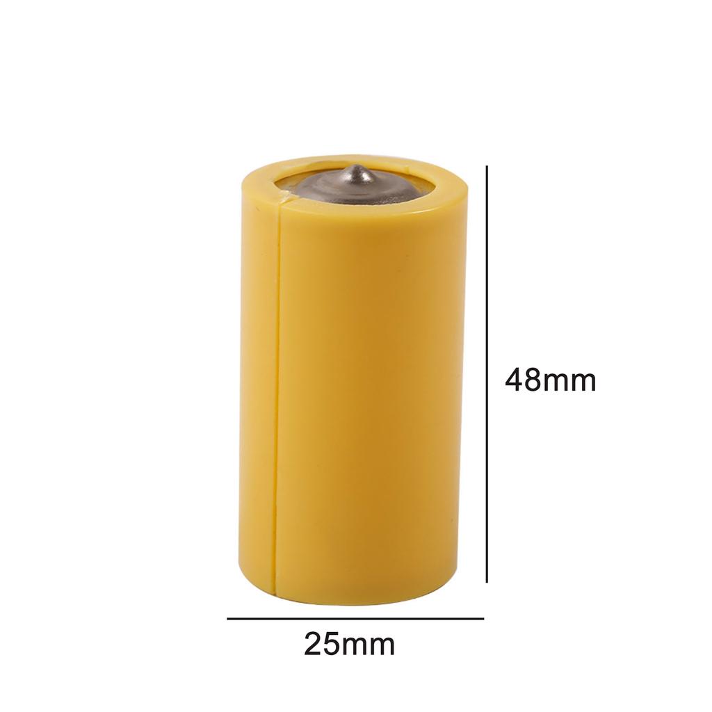 5 шт. LR14 C поддельный аккумуляторный заполнитель, сменный пустышка, корпус аккумулятора, чехол, съемный кожаный проводник для питания