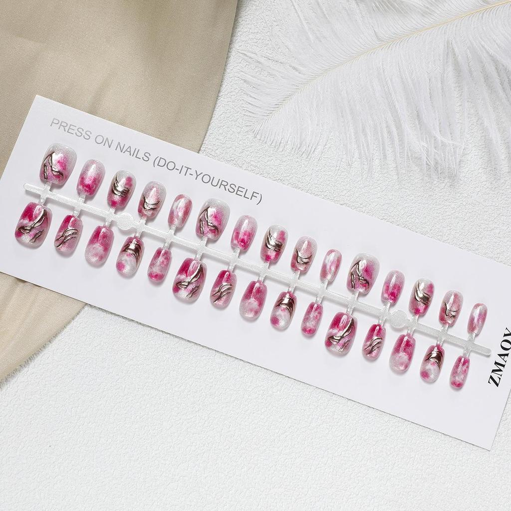 30 милых мультяшных наклеек для лака для ногтей «Кошачий глаз» — полная коллекция кодов