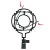 GATOR Frameworks Microphone Holder Universal Shock Mount for Condenser Microphone Diameter 55-60mm GFW-MIC-SM5560 []