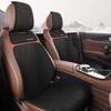 Дышащие чехлы на сиденья автомобиля с текстурой льна (Первый ряд) - Ткань премиум-класса плотного плетения для комфорта в любое время года | Универсальная посадка