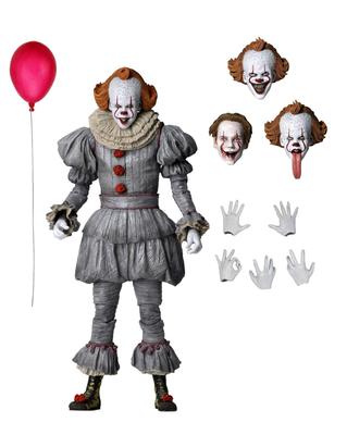 ОНО КОНЕЦ Когда вы видите Pennywise Ultimate 7 Inch Action IT Chapter Two Ultimate Action Figure PENNYWISE Horror Movie Goods 2 Clown Sequel "Оно",