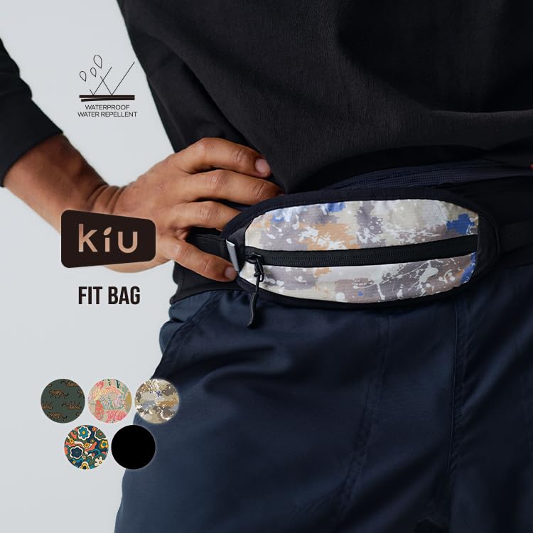 KiU Fit a body bag with a mesh back and a carabiner for Stylish and unisex design for men and perfect for and outdoor Product Happy Flower Bag,