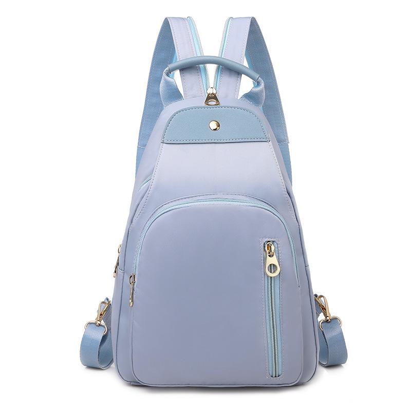 Women Waterproof Oxford Backpacks Vintage Female Shoulder Bag For Girls Sports Rucksack Chest Bags CLE
