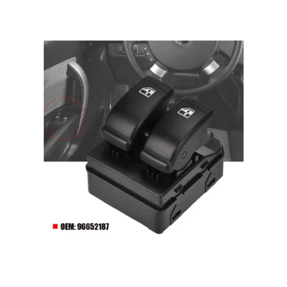 Electric Window Lifter Switch Passenger Side For Chevrolet Aveo 2006-11 OEM Part Number 96652187 Replacement Car Accessories