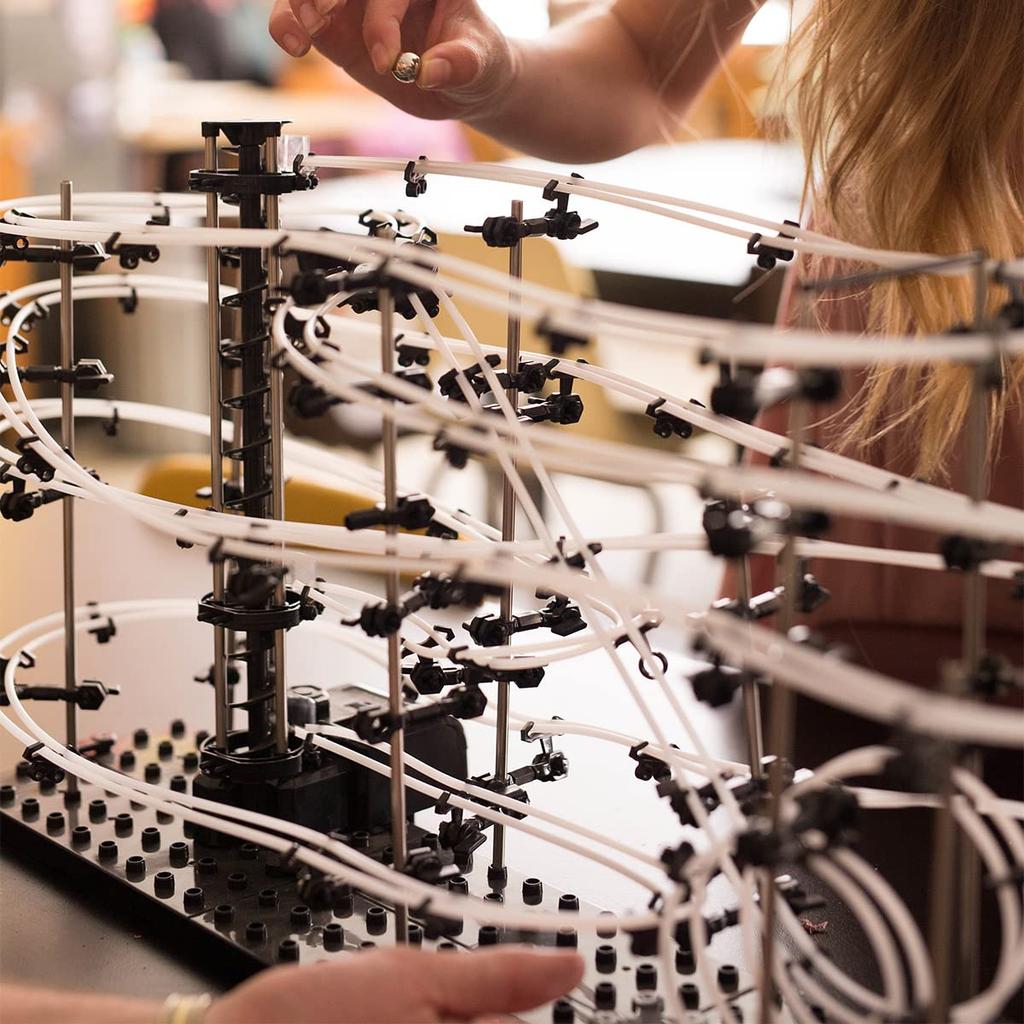 SPACE RAIL Infinite Loop Space Rail Puzzle Educational Brain Training Futuristic Educational Toy Like a Roller Coaster Great Presence As an Interior