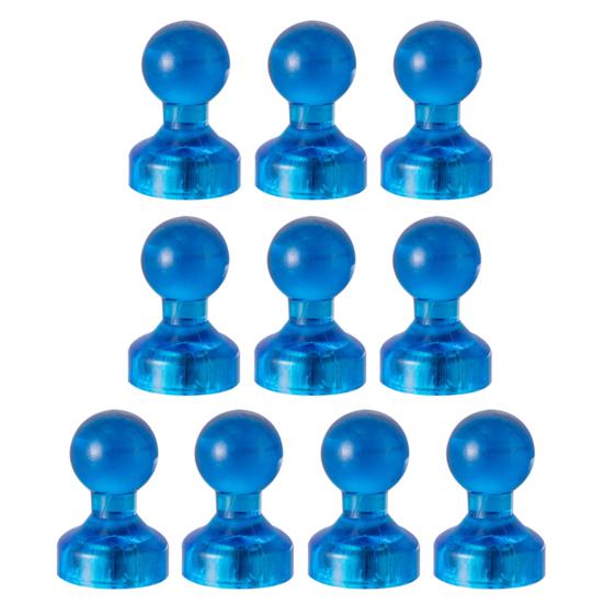 10 шт. Магнитные кнопки-гвоздики Сильная адгезия Многоцелевые Мини Цветные Прозрачные Магниты на холодильник