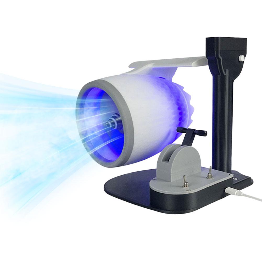 Creative Turbo Desktop Fan with Humidifier & Light Turbofan USB Fan 3D Printed Exquisite for Home Office