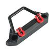 Metal Front Bumper with LED Lights for 1/24 RC Crawler Car Axial SCX24 Jeep Wrangler JLU Gladiator Deadbolt Upgrade Parts