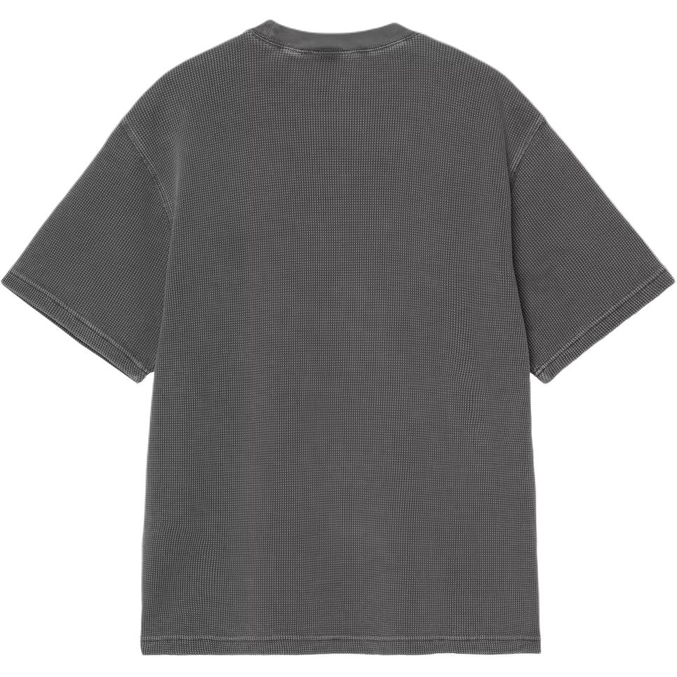 Carhartt WIP SS26 Летняя вафельная футболка Nelson Мужские Топы I036185-89-GD
