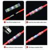 50/100 Pcs Solder Sleeve Wire Connectors Practical Electrical Waterproof Seal Heat Shrink Butt Terminals Wire Cable Splice Kit