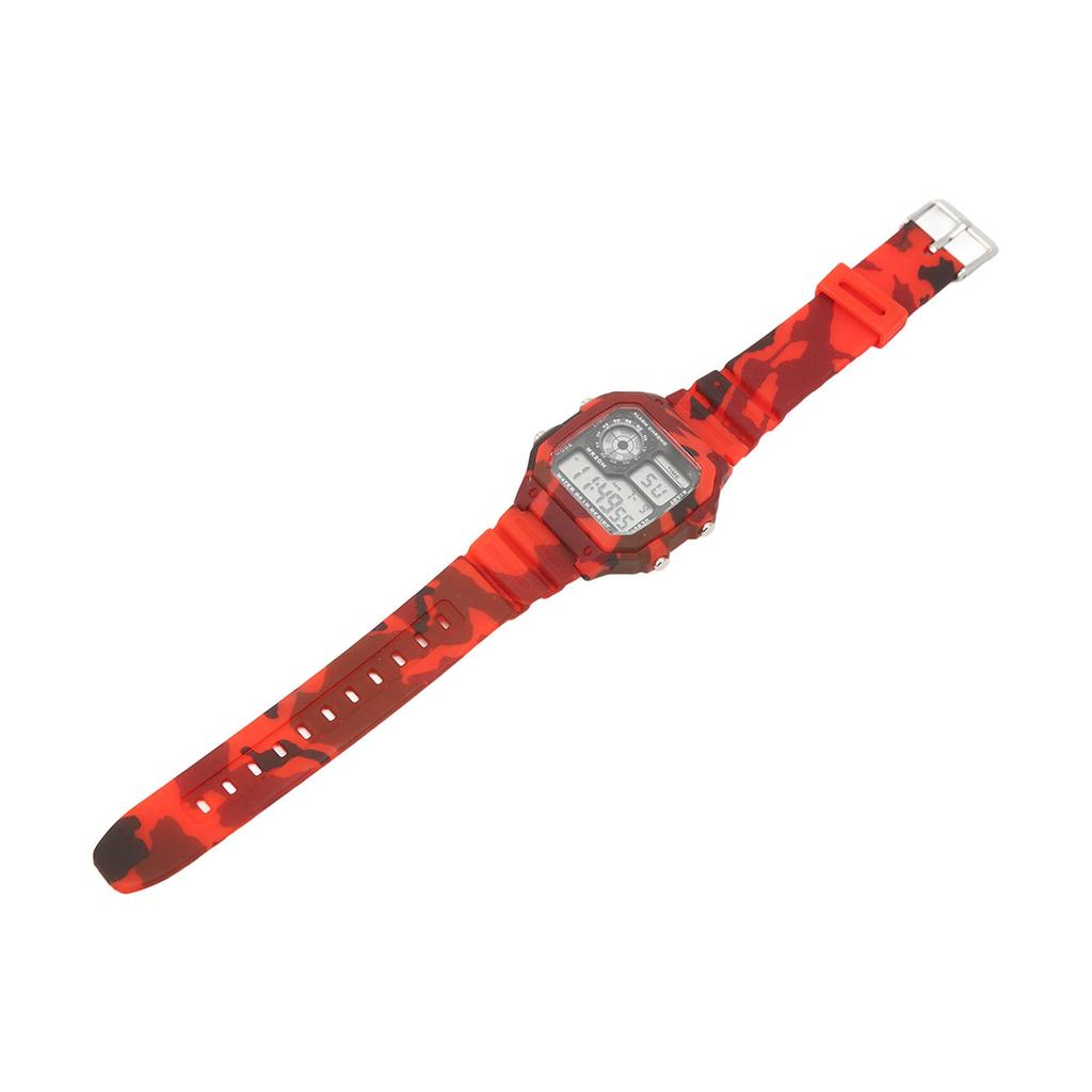 Цифровые часы многофункциональные модные квадратные светящиеся водонепроницаемые спортивные часы-хронограф для активного отдыха