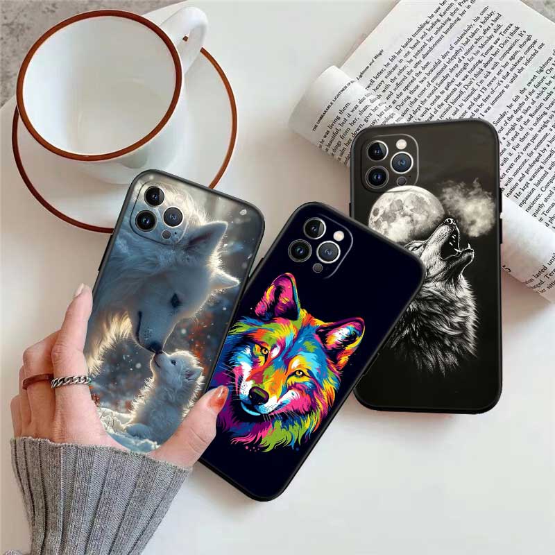 Чехол для телефона UP6 с рисунком Волк для Samsung Galaxy A11 A12 A13 A15 A52S A53 A55 A56 A70 A71 A72 A73 F06 F16 F56 S10 Plus S10e