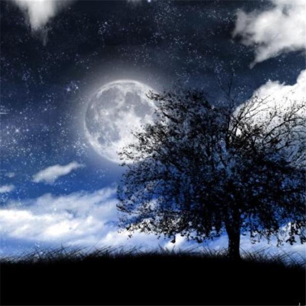 Алмазная картина, новый пейзаж, дерево, 5D DIY, Алмазная вышивка, распродажа, Луна, картины из стразов, мозаика, домашний декор