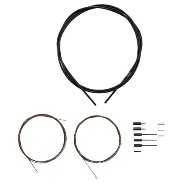 SHIMANO MTB OPTISLICK Rear Shift Cable Set, Black