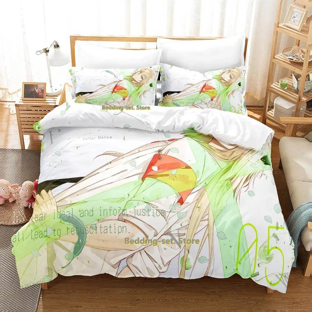 Новый комплект постельного белья Collar x Malice Single Twin Full Queen King Size Bed Set Adult Kid Bedroom Duvetcover Sets Anime lit