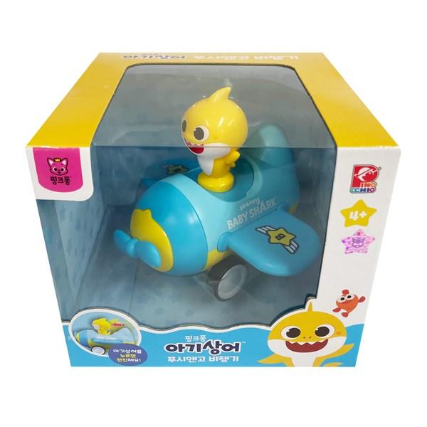 Pinkfong Baby Shark Push and Go Самолет Корейские детские игрушки