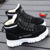 Women'S Winter Boots Plus Velvet Ladies Boots Shoes  Autumn Winter Warm High-Top Shoes Female Shoes Winter Cotton Shoes
